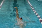 Swimming vs CGA  Wheaton College Swimming & Diving vs Coast Guard Academy. - Photo By: KEITH NORDSTROM : Wheaton, Swimming, diving